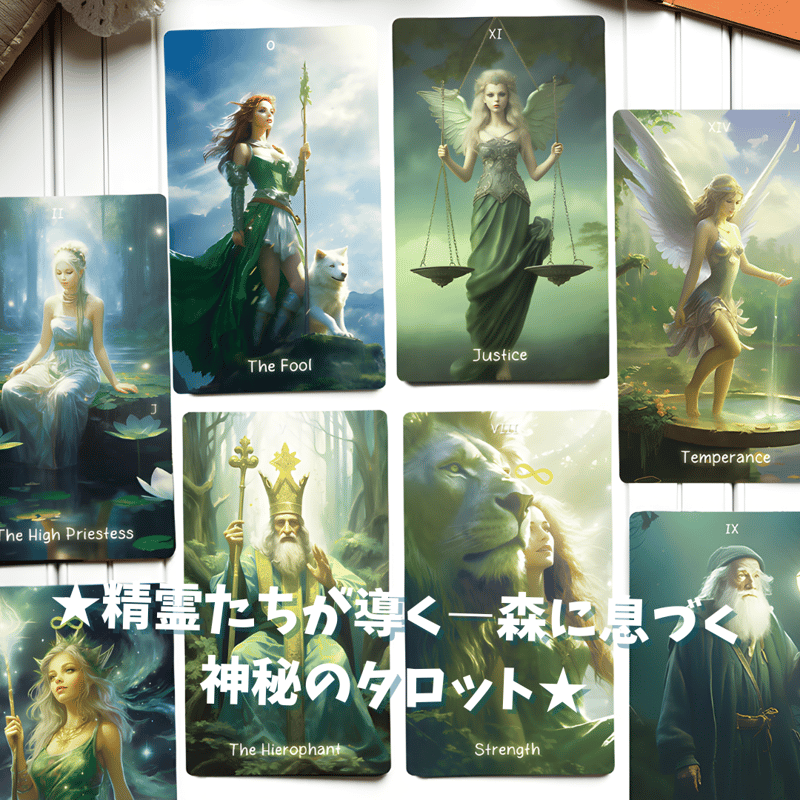 森の精霊タロットカード｜正規輸入品 | タロクル｜TaroCle (海外