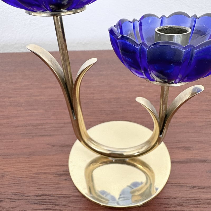 Gunnar Ander/グンナー・アンダー》キャンドルホルダー/ブルー