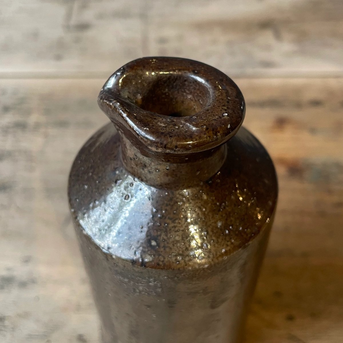ブラウン陶器ボトル イギリスアンティーク ① | OGISHIMA COFFEE Antiques