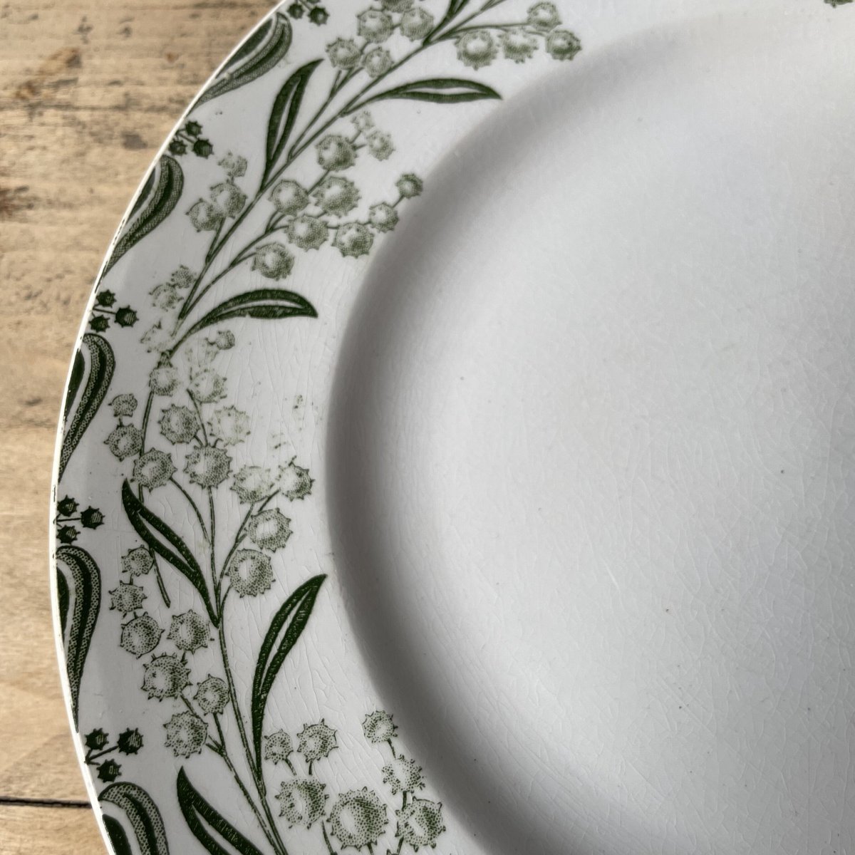 Saint Amand ミモザプレート 23cm フランスアンティーク | OGISHIMA