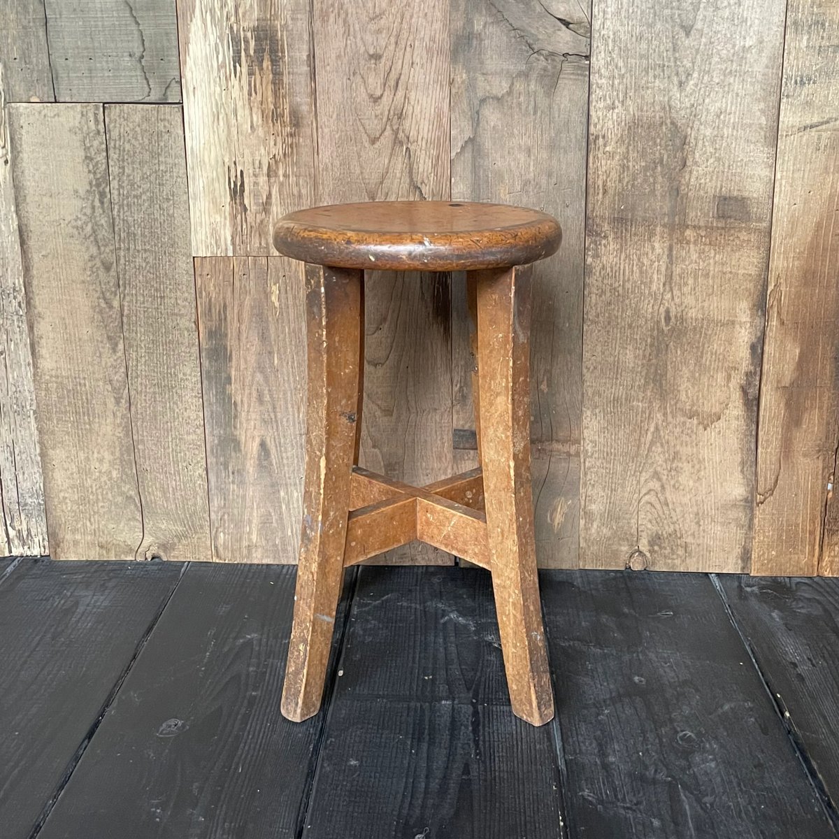 木製 スツール 花台 ジャパンビンテージ ① | OGISHIMA COFFEE Antiques