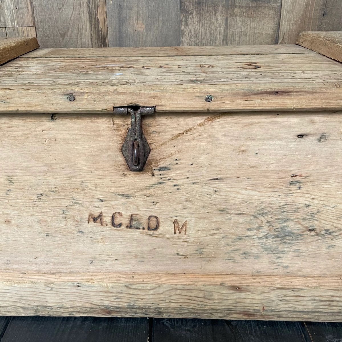 木製収納箱 宝箱 木箱 フランスアンティーク | OGISHIMA COFFEE Antiques