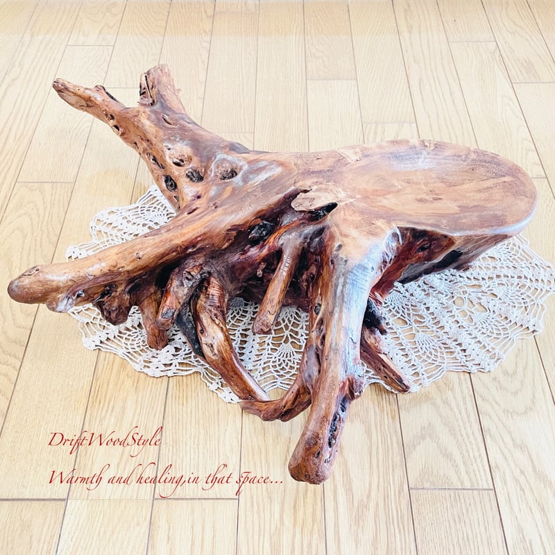 流木インテリア 圧倒的な存在感を醸す流木の置物 皿 トレー N3