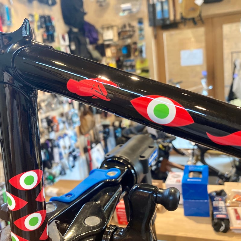 CRUST BIKES* disc malocchio frame (black) 53,5