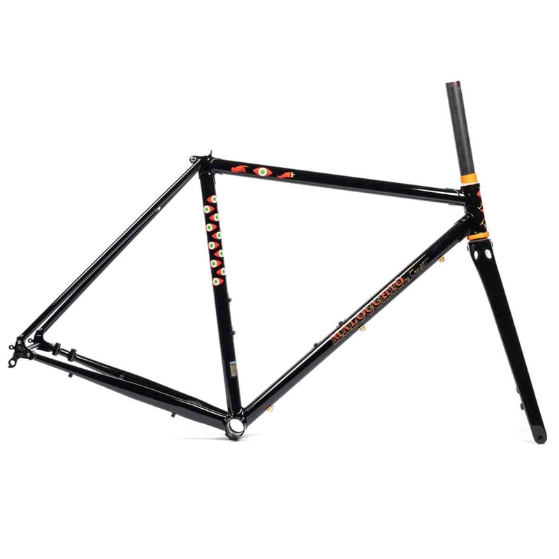 CRUST BIKES* disc malocchio frame (black) 53,5
