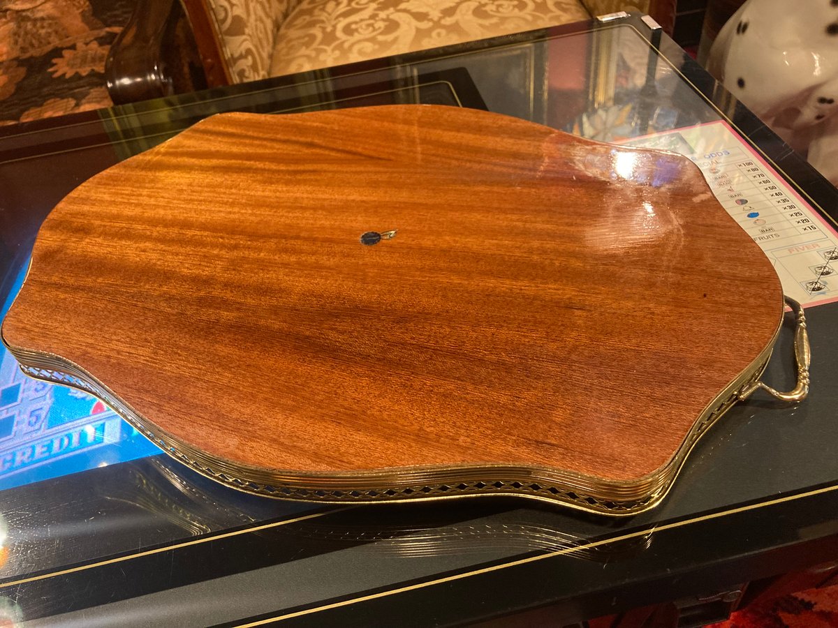 イタリア製 象嵌のトレー | アンティーク家具と喫茶キャバレーのネット