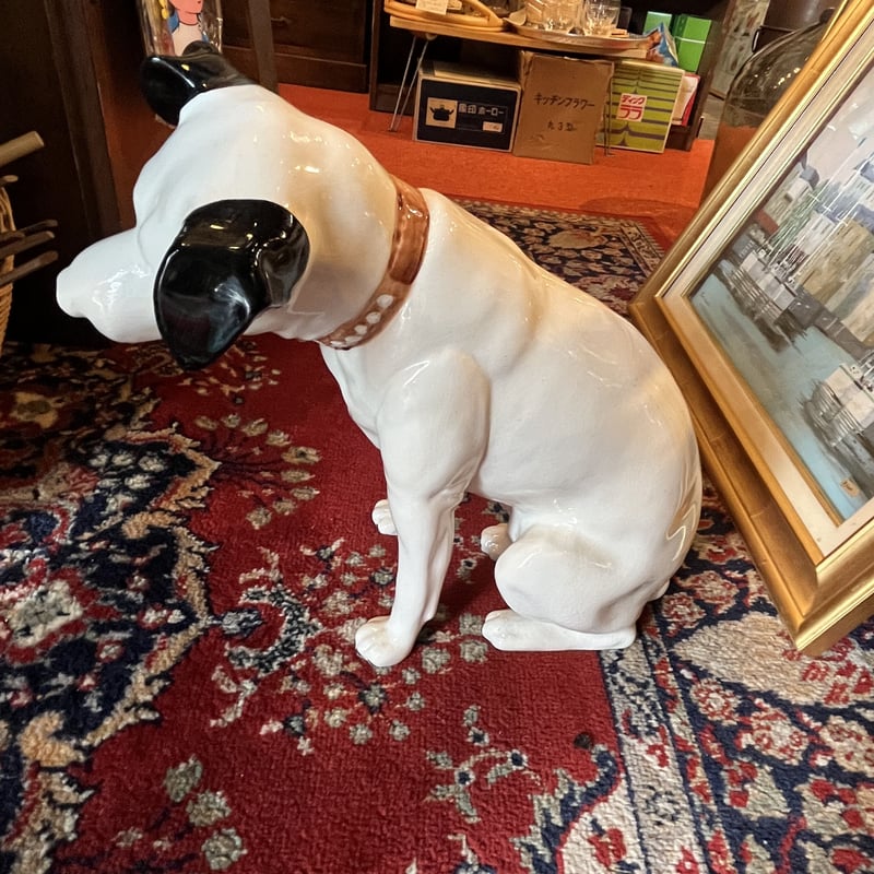 Victor犬 ビクター犬 ニッパー君 陶器製 | アンティーク家具と喫茶