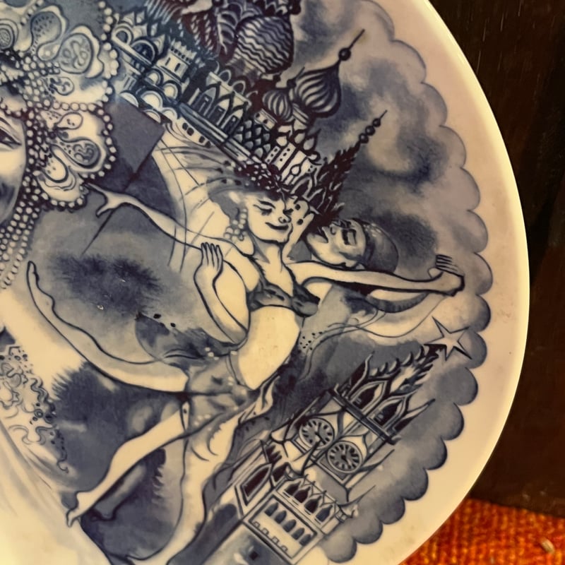 Meissen マイセンイヤープレート | アンティーク家具と喫茶キャバレー