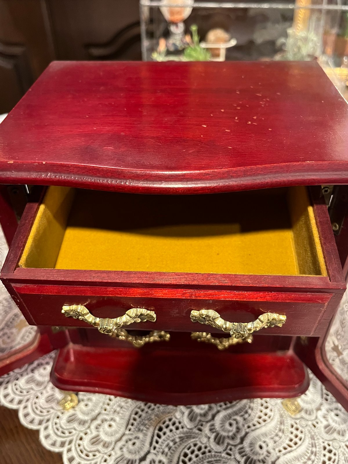 オルゴールジュエリーボックス エンゼルオルゴール 曲名ラブストーリー