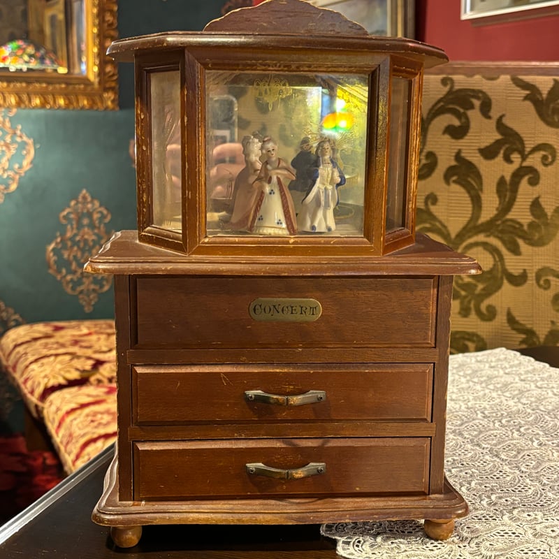 三協 オルゴールジュエリーBox | アンティーク家具と喫茶キャバレーの