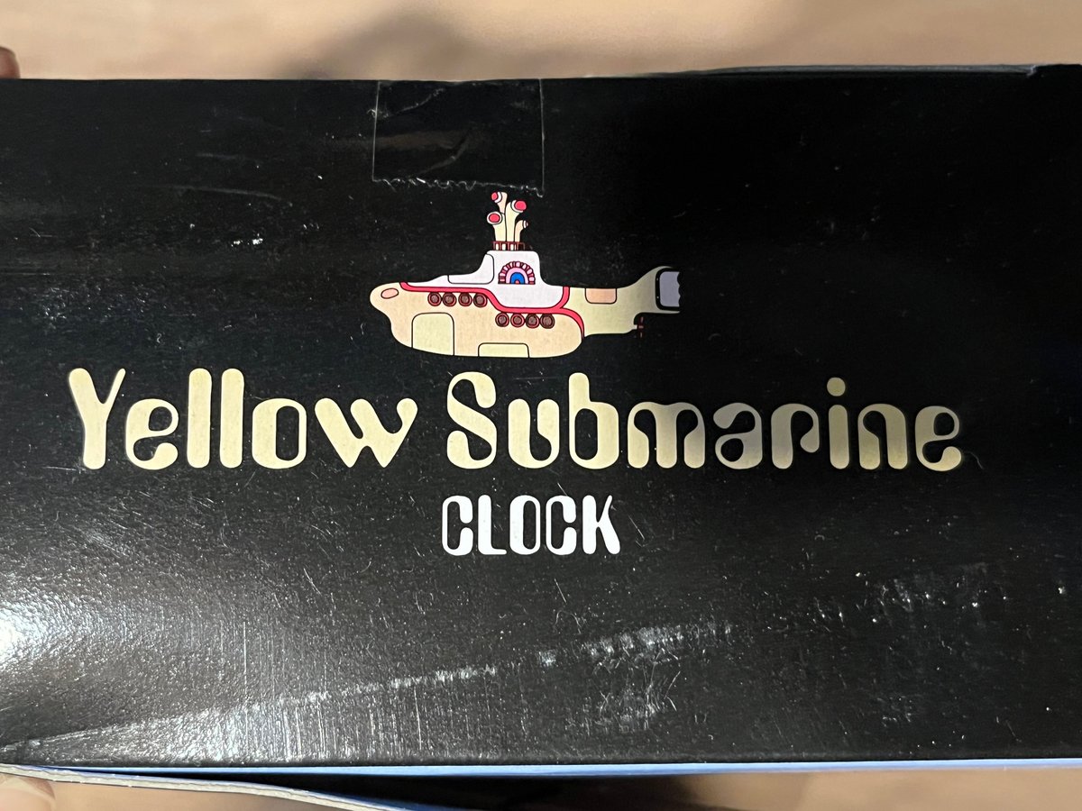 ビートルズ イエローサブマリン 置き時計 | アンティーク家具と喫茶