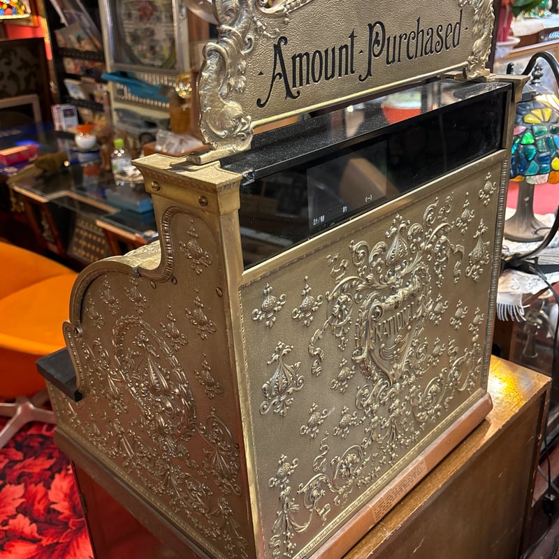 NATIONAL AMOUNT PURCHASED アンティークレジスター 2114-1708