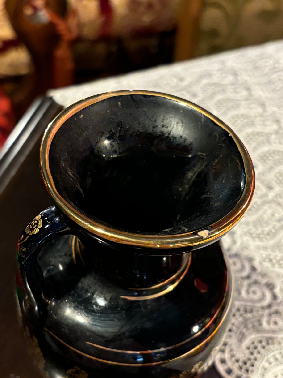 ギリシャ製 アンティーク花瓶 セラミック花瓶 | アンティーク家具と