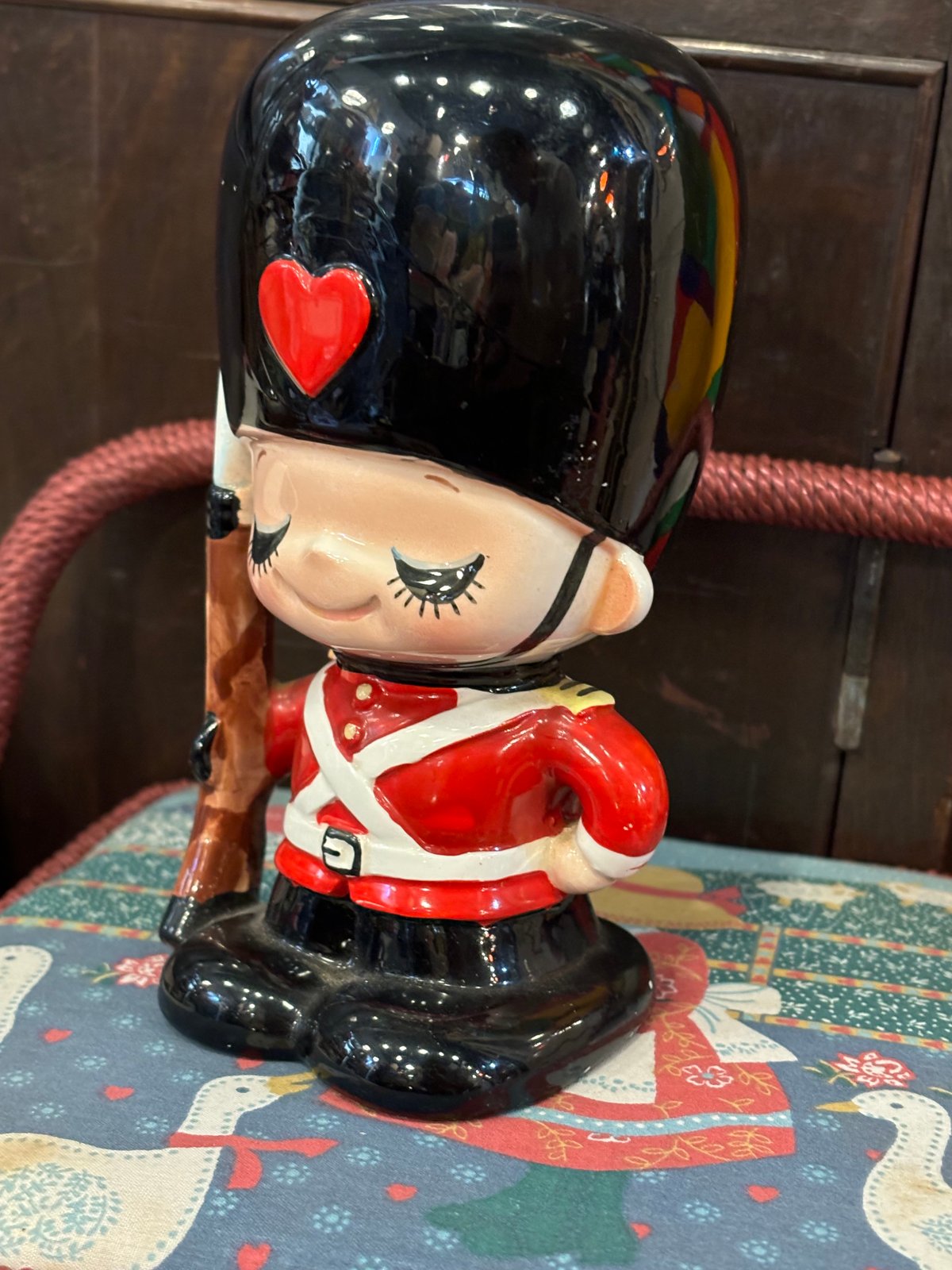 内藤ルネ RUNE レトロ 兵隊さん 貯金箱 | アンティーク家具と喫茶