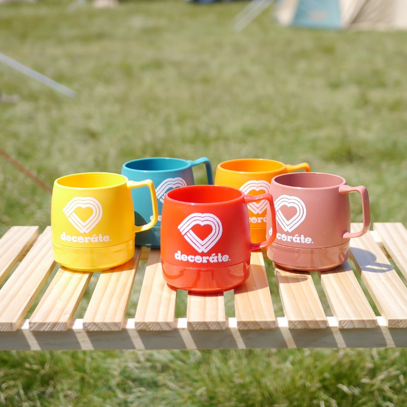 DINEX 8oz.MUG／ピンク | decoráte OFFICIAL WEB SHOP