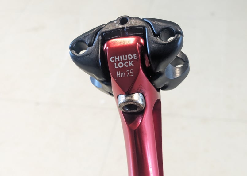 中古】MICHE SUPERTYPE シートポスト 27.2 レッド エアロシートポスト |