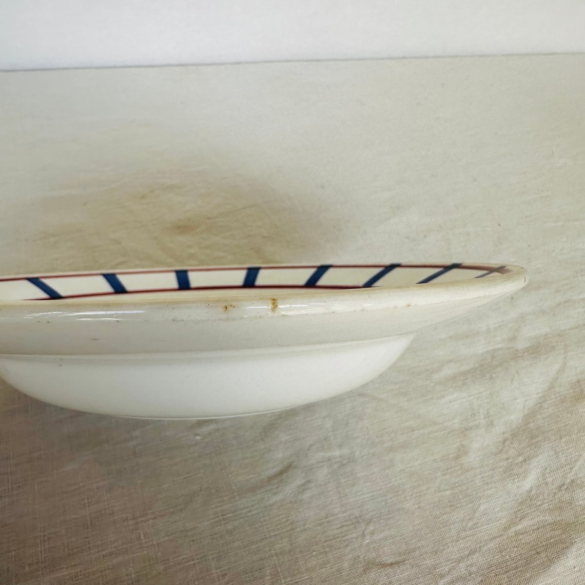 バスク柄スーププレート 深皿 394 ディゴワンサルグミンヌ フランス