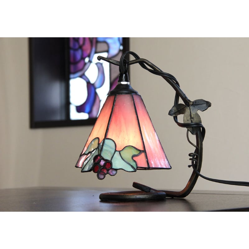 オリジナルステンドグラス『葡萄ランプ・ミニ』c | shop煌LaLa