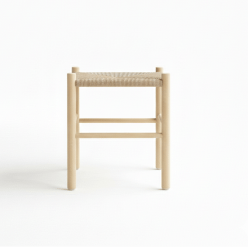 ペーパーコードキッズチェアSHIKAKU-Rectangle（長方形)/ 子供用