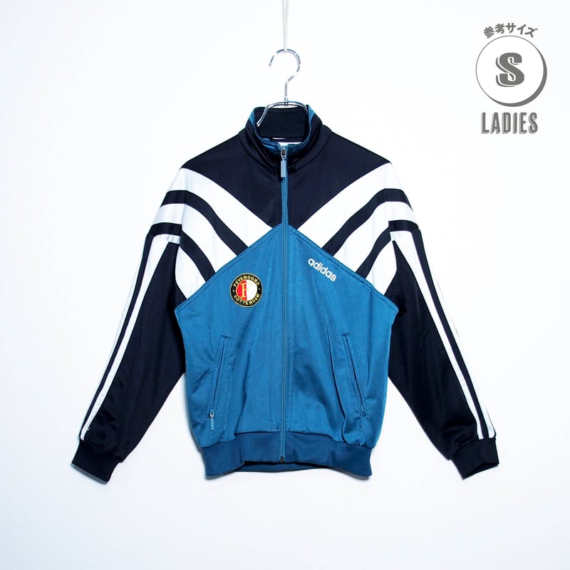 USED【 adidas 】90sトラックジャケット／LADIES：S（送料込）［BSF-O］