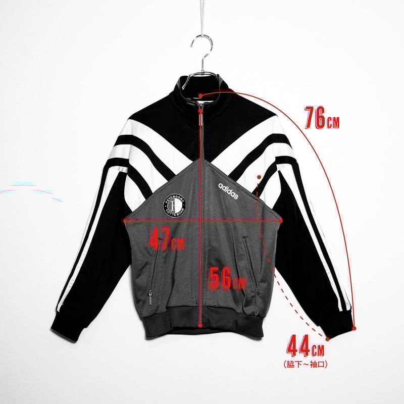 USED【 adidas 】90sトラックジャケット／LADIES：S（送料込）［BSF-O］