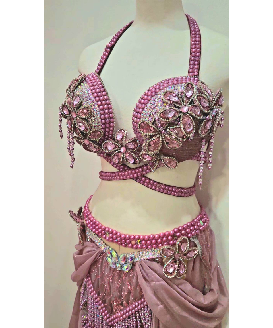 オリエンタル衣装（ピンクパープル） | ShaznaBelly