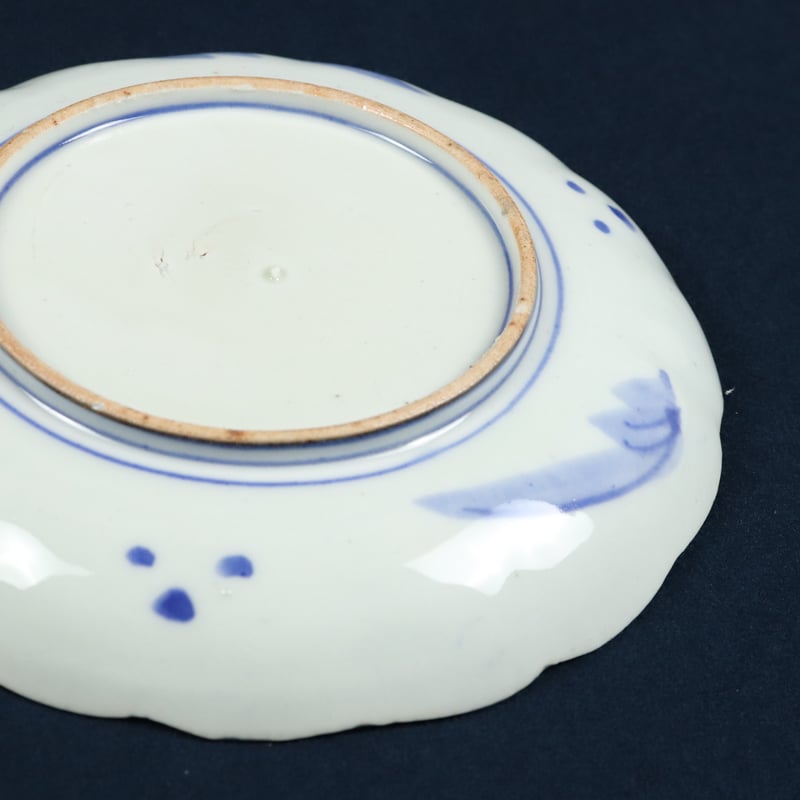 97 有田焼 染付中皿 山水文 染付 明治～大正期頃 | 三梨 art and antiques