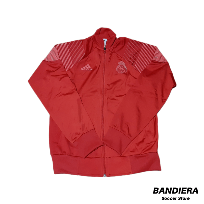 アディダス】レアルマドリード ジャケット 2018/19 ICON（レッド