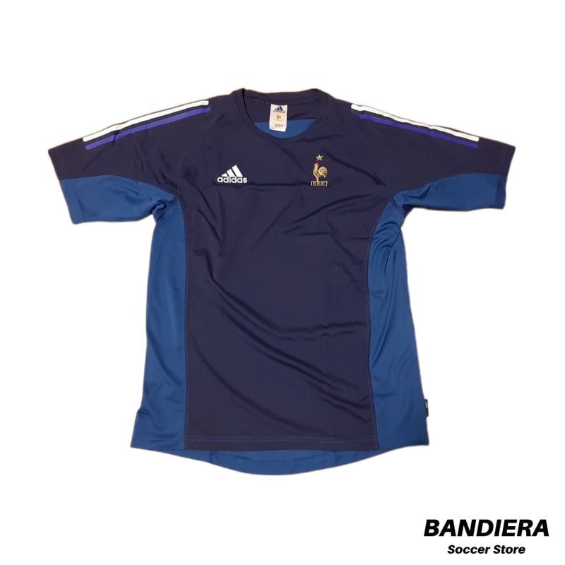 アディダス】フランス代表 トレーニングウェア 半袖（Lサイズ