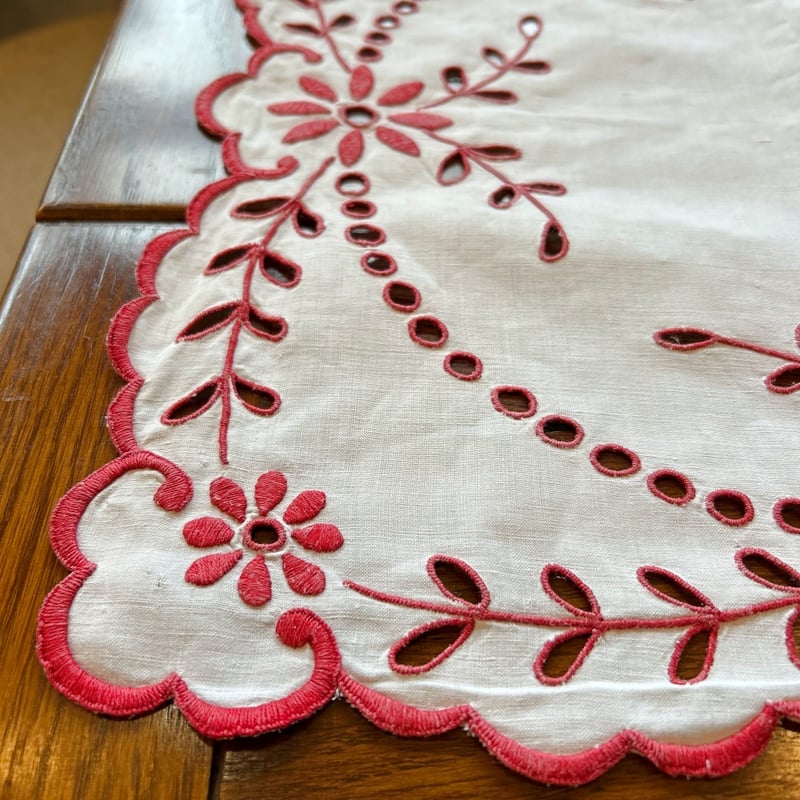 フランスアンティーク テーブルランナー | アンティークス蕾