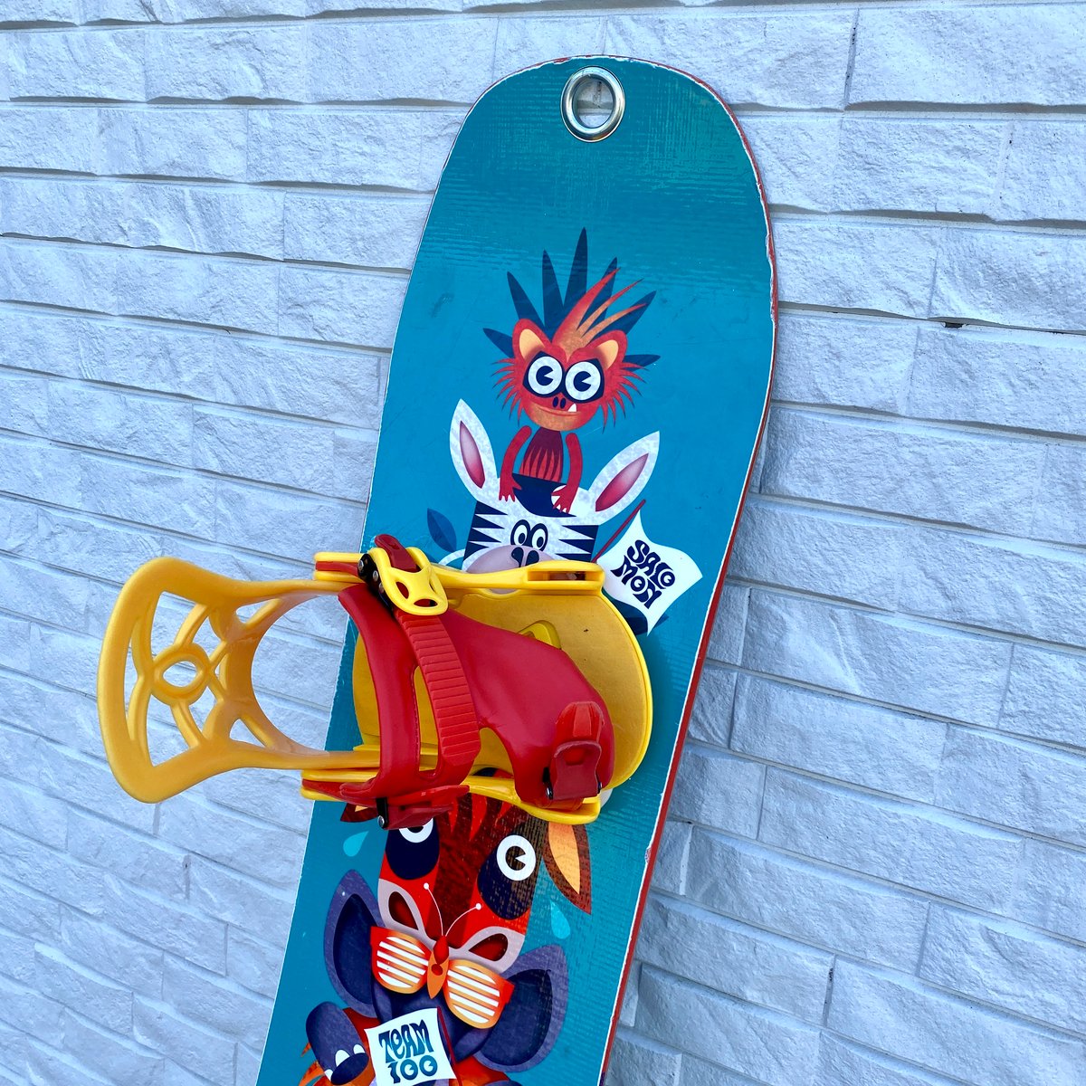 良品】SALOMON サロモン TEAM PACKAGE キッズ スノーボード 板 100