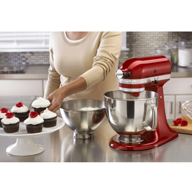 キッチンエイド 4.8L アルチザン レッド 赤色 スタンドミキサー ボウル