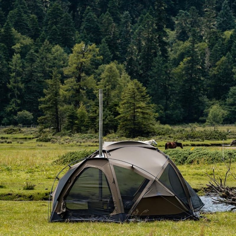 POMOLY（ポモリー）】Dome X4 Pro 自立式ドームテント | yellowkni