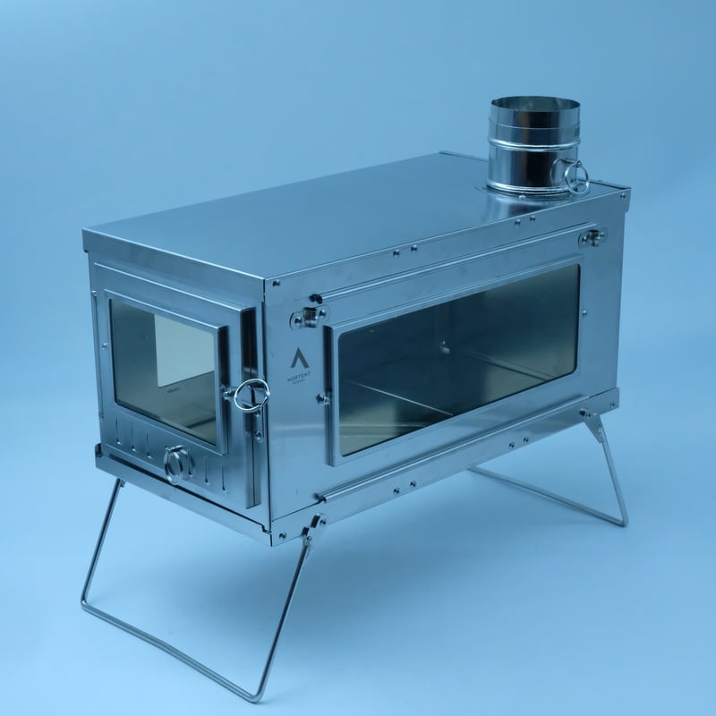 NORTENT（ノルテント）】 Foldable Stainless Steel Stove