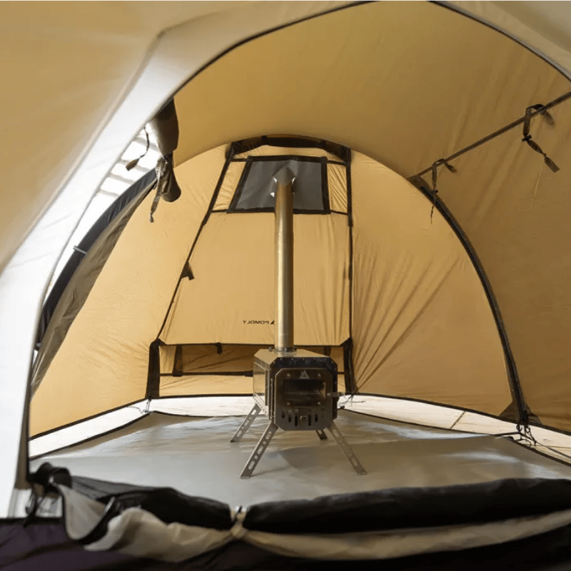 Locomotive 2 トンネルテント | 1~2人用 ソロテント | 煙突穴付き POMO