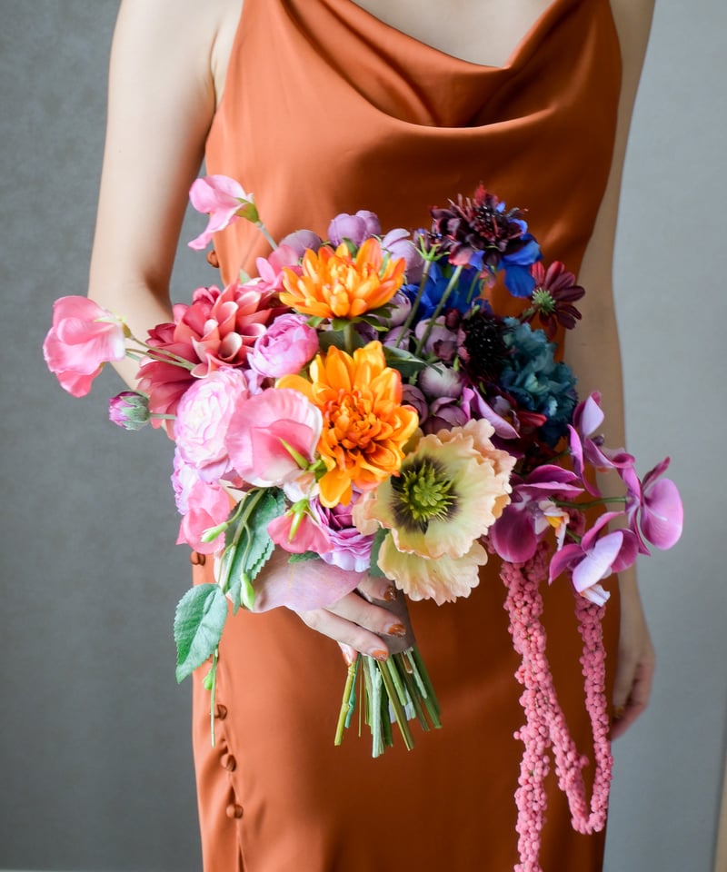 モディカラフルブーケ | 造花ブーケ ウェディングブーケ 持ち込み
