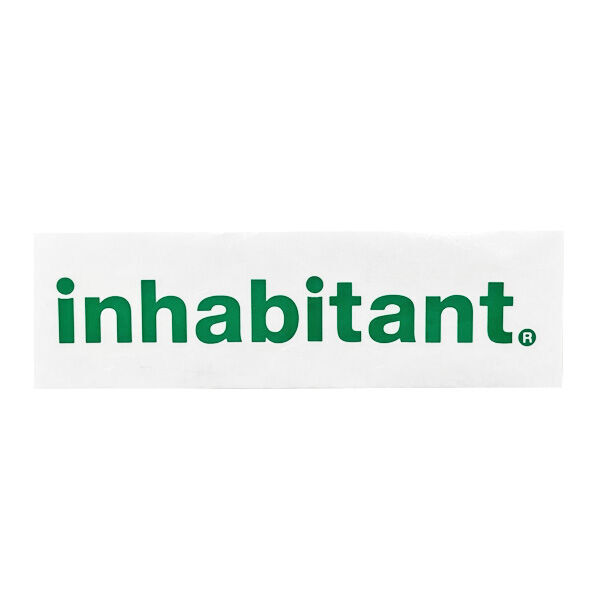 ステッカー シール インハビタント inhabitant inhabitant logo st