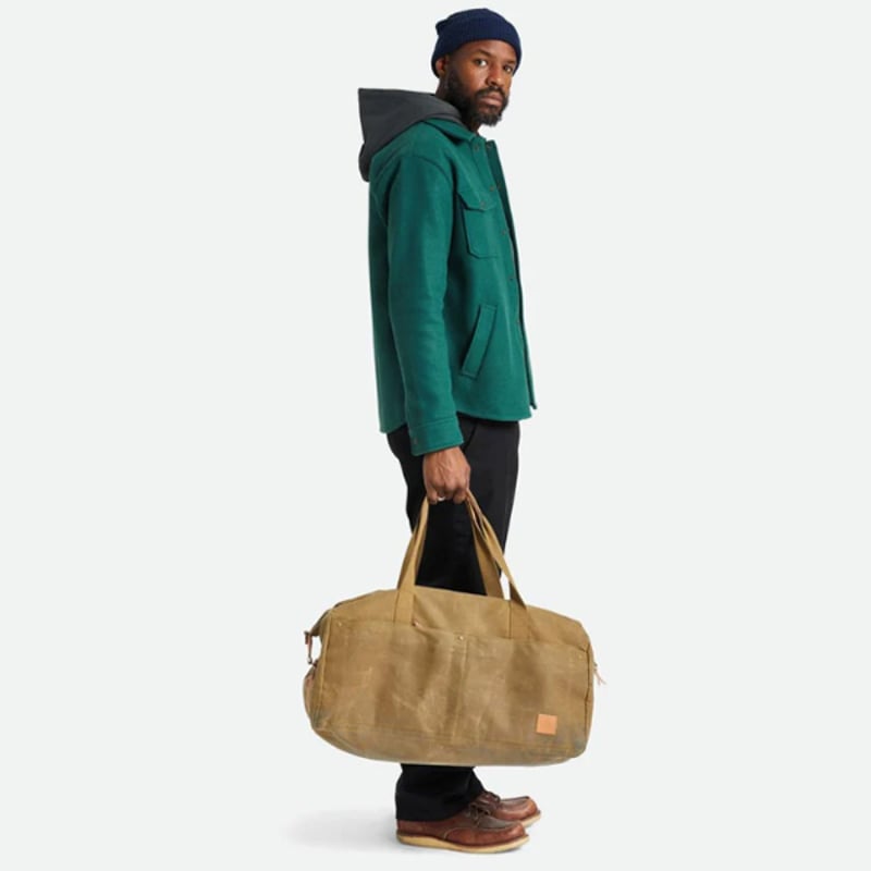 BRIXTON ダッフル バッグ ブリクストン ブラウン Traveller XL Weeke