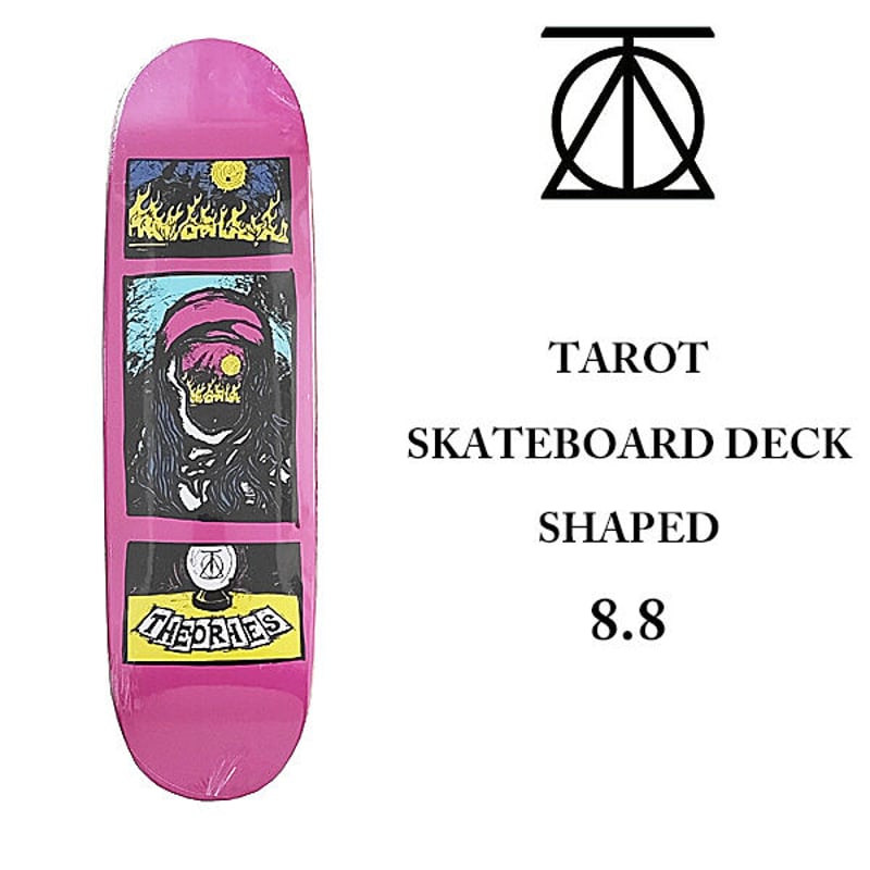 THEORIES DECK セオリーズ デッキ 8.8インチ TAROT SKATEBOARD