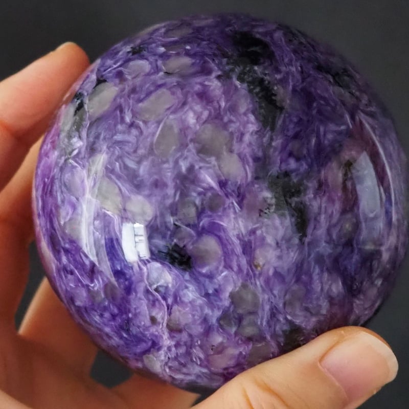 チャロアイト/ロシア産/スフィア 7.9cm | チルル