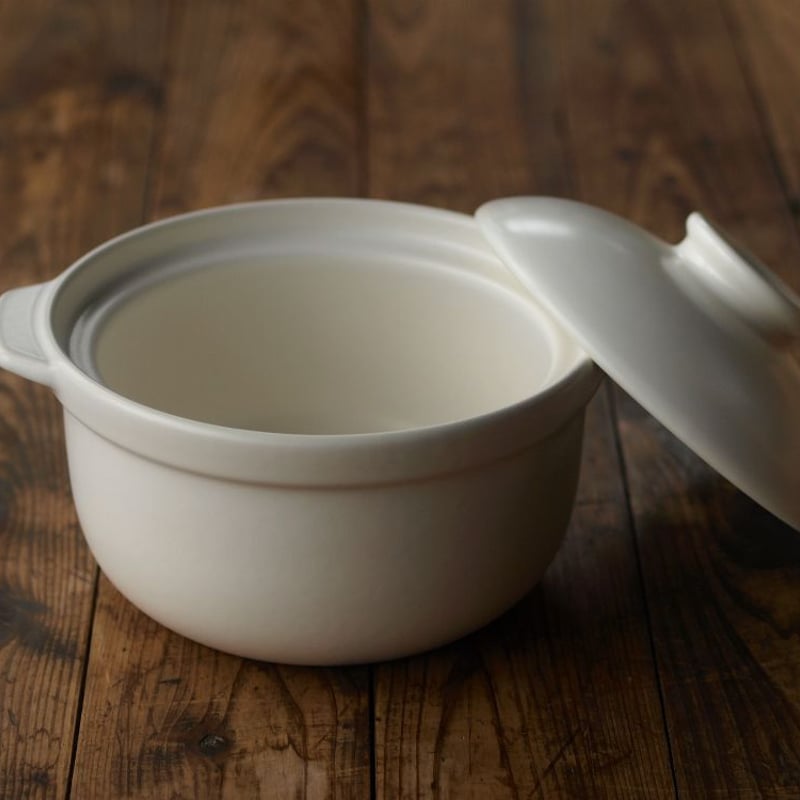 マスタークック3合深鍋（白・黒） | nonokusa kitchen