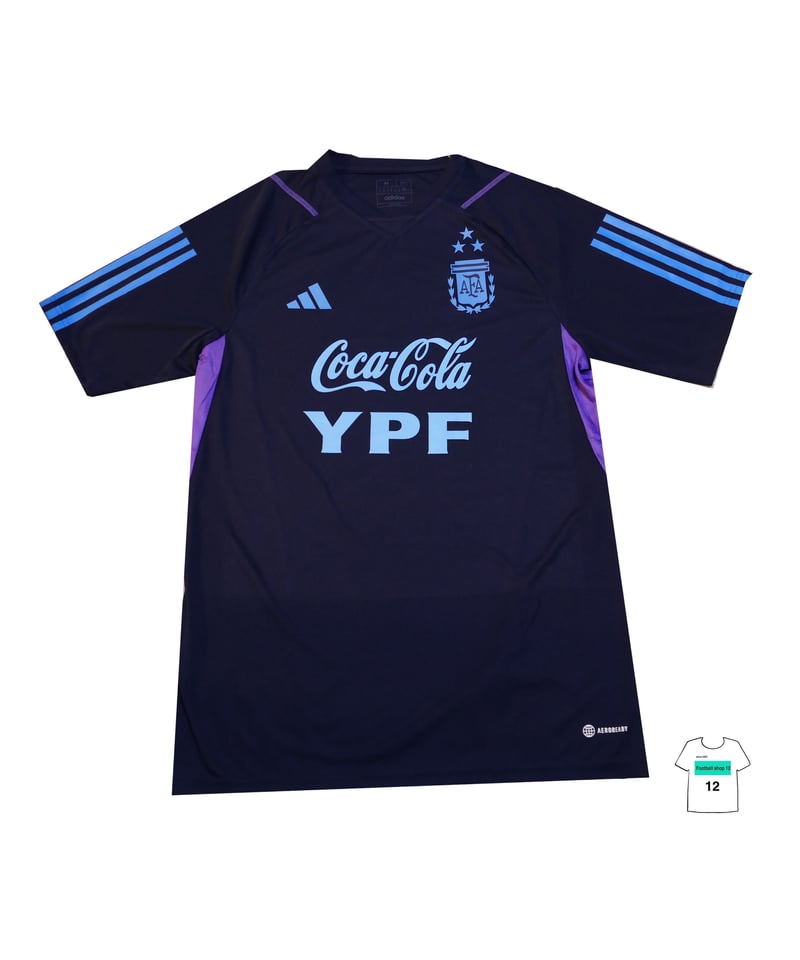 Adidas 2022 アルゼンチン代表トレーニングシャツ 公式スポンサー