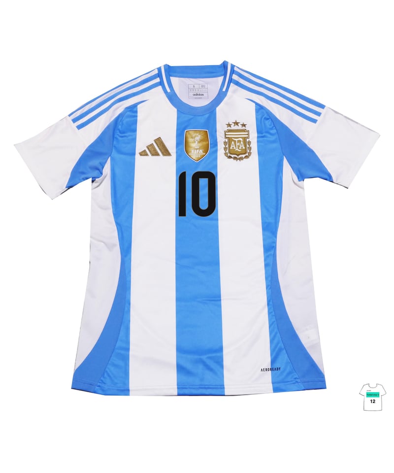 受注販売】Adidas 24-25アルゼンチン代表 ホームユニフォーム