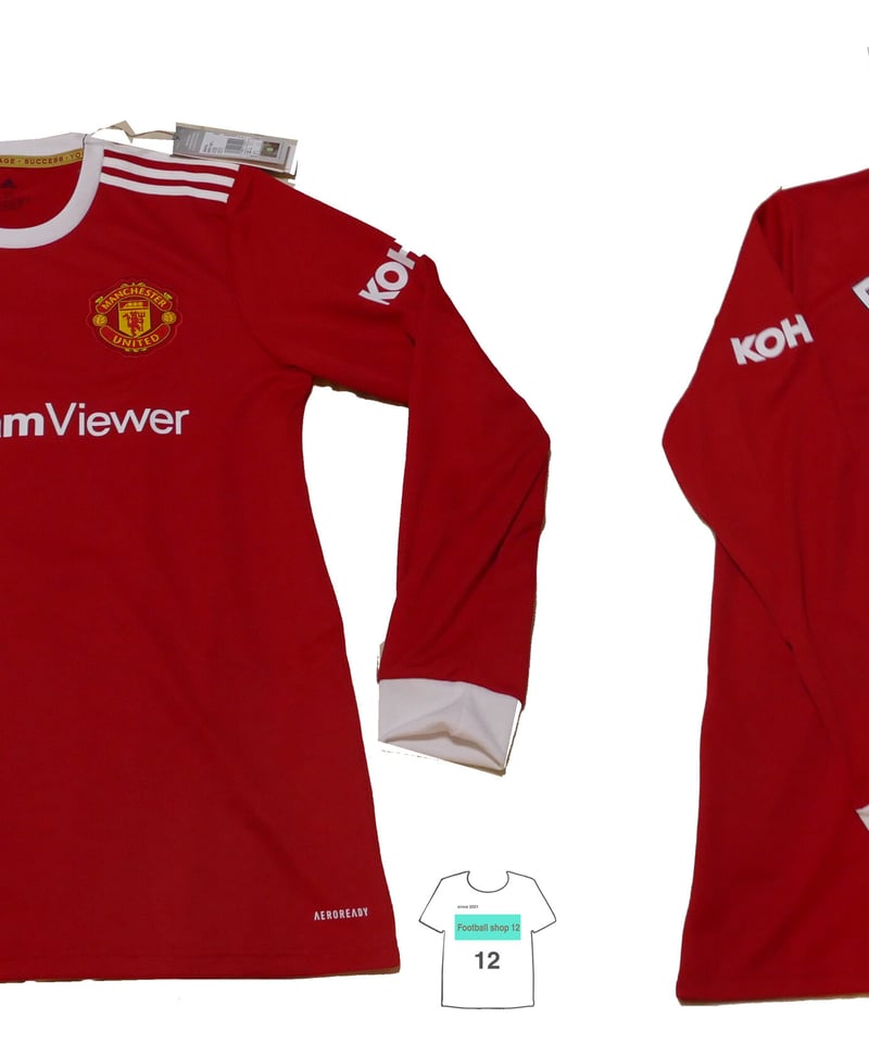 21-22 マンチェスターユナイテッド 長袖ホームユニフォーム ロナウド