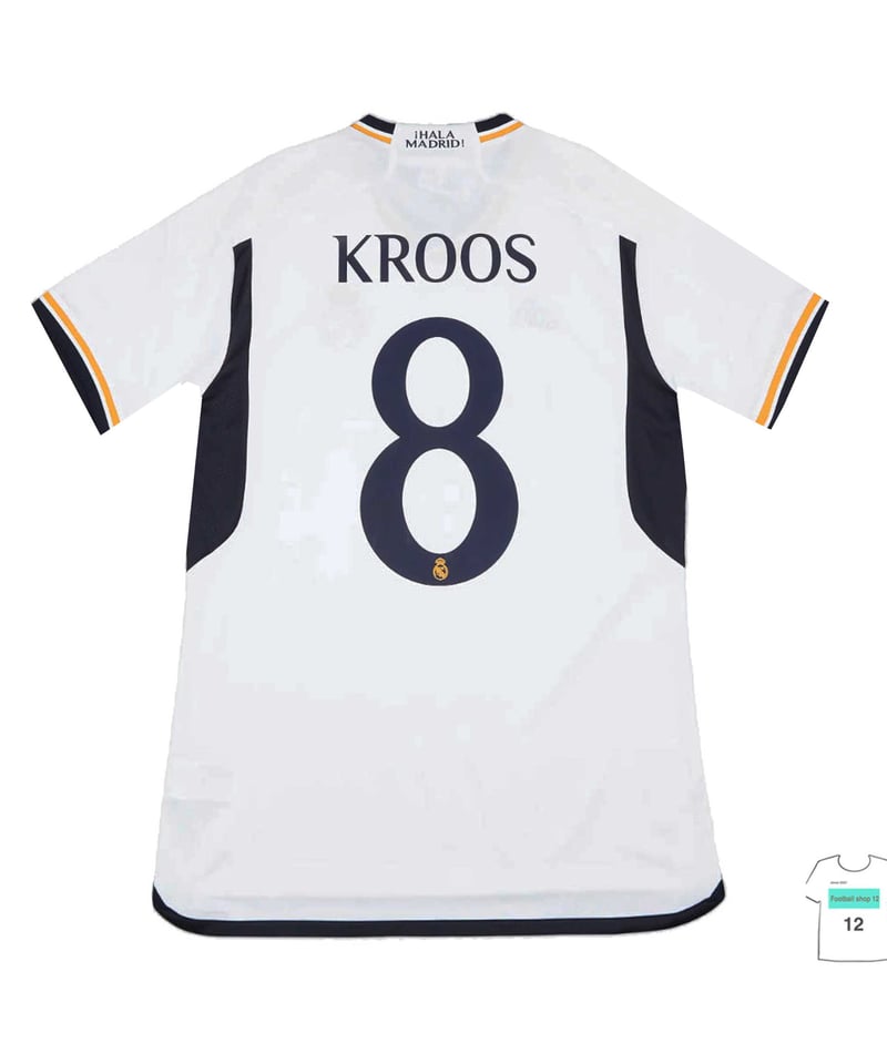 受注販売】Adidas 23/24 レアルマドリードホームユニフォーム CL決勝