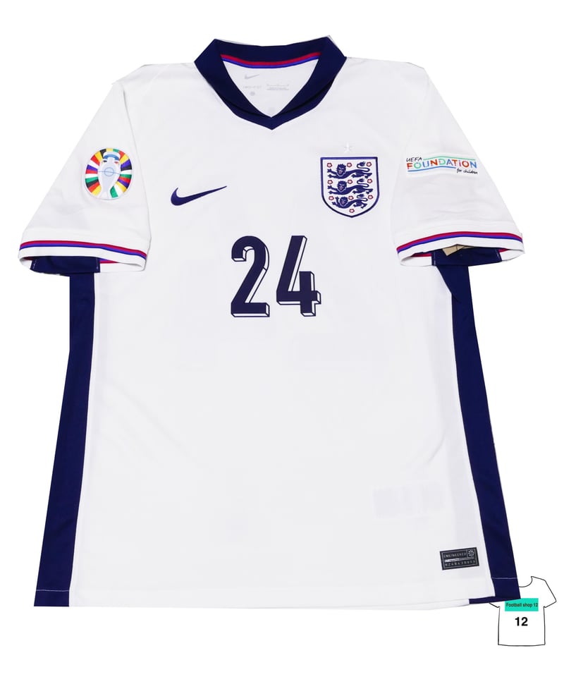 受注販売】NIKE 24/25 イングランド代表ホームユニフォーム EUROパッチ