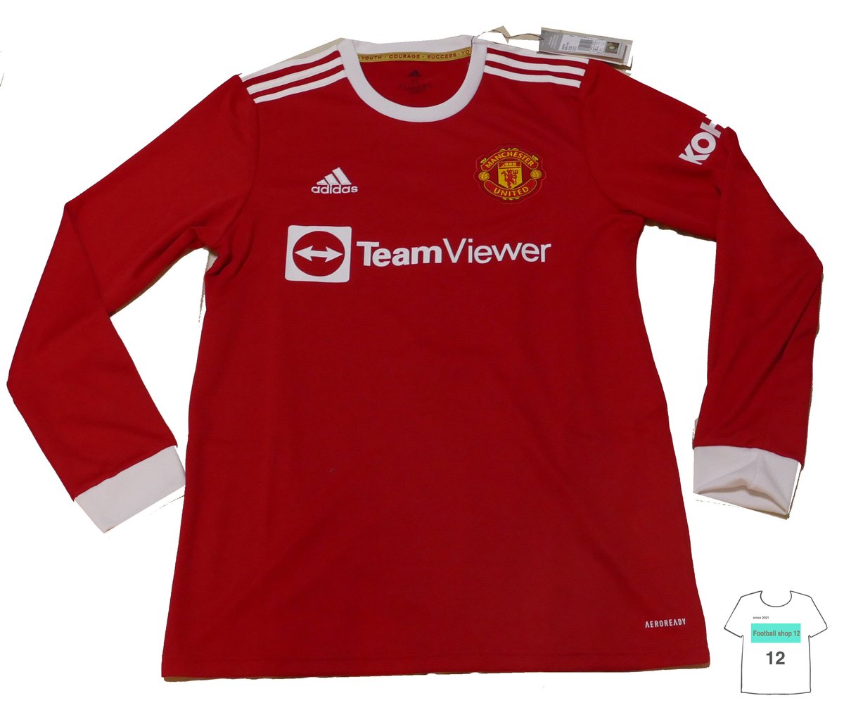 21-22 マンチェスターユナイテッド 長袖ホームユニフォーム ロナウド