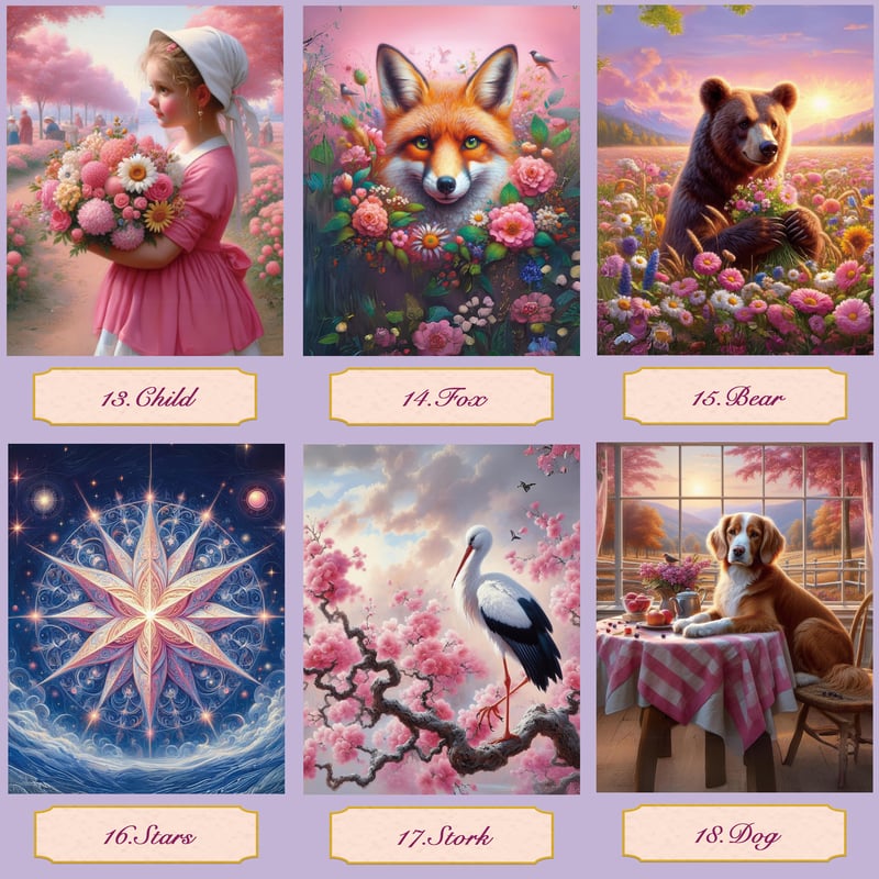 Fantastic dream Lenormand【ルノルマンカード】 | musemuse