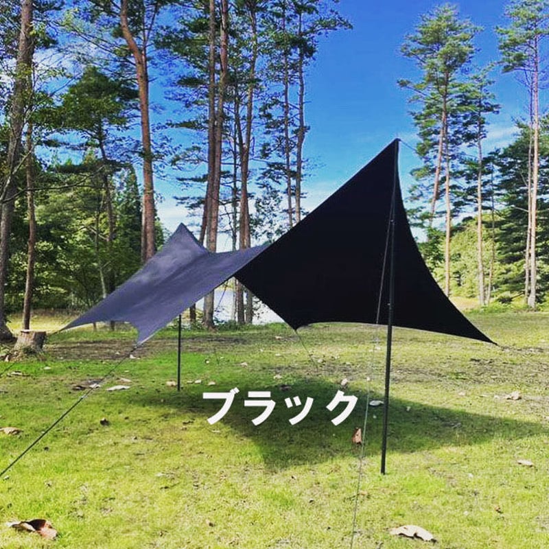 Telo looks black タープ Telo タープ・黒 looks | Telo Telo タープ・黒