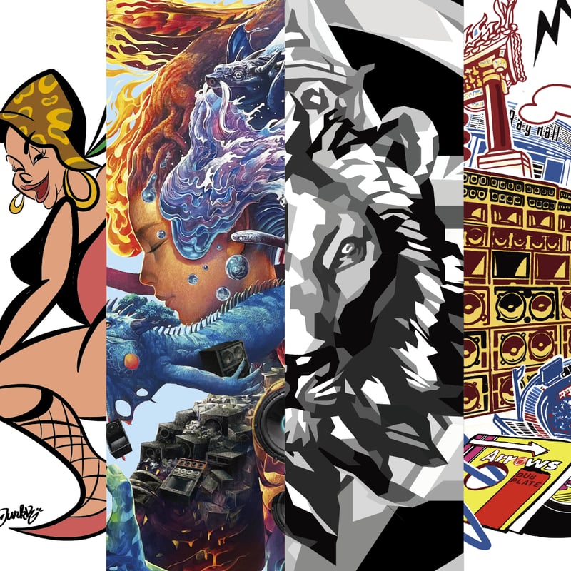 購入者特典】横浜レゲエ祭 -ART AREA- 限定配布うちわ | GardenGrove